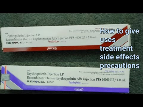 Renocell erytropoitin renocel 10000 iu injection, box, treat...
