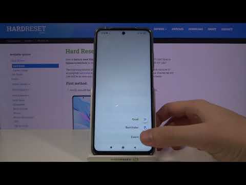 Add Event to Calendar - XIAOMI Mi 10T Lite Calendar App