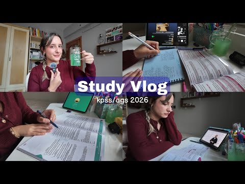 One day when I worked productively, I worked for 5 hours | kpss/ags 2026 🌱 #kpss #kpss2026 #ags