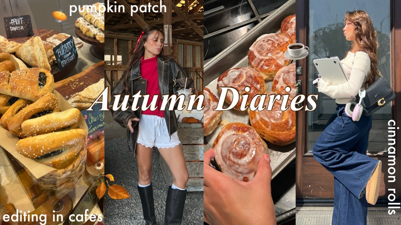 Autumn diaries: pumpkin patch, baking night, fall haul, study date