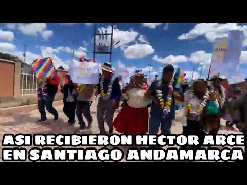 EXDIPUTADO ARCE LLEGA HASTA SANTIAGO DE ANDAMARCA PARA RESPALDAR CANDIDATO ALCALDIA..