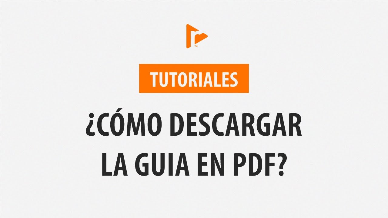 Cómo descargar la guía en PDF | RightNow Media en español