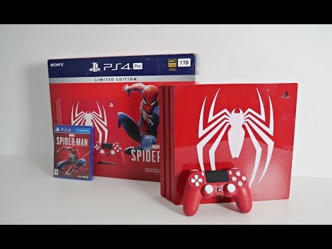 PS4 PRO Spiderman Homecoming UNBOXING/GAMEPLAY Limited edition Marvel's Spiderman Bundle