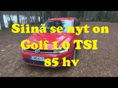 Siinä se nyt on VW GOLF TSI 1.0 85 HV
