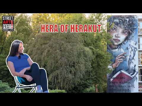HERA OF HERAKUT Interview | Street Art Fest Grenoble Alpes 2026