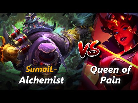 SumaiL- mid Alchemist vs Queen of Pain | First 10 minutes