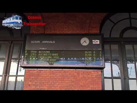 Anunț tren R 5568 Botoșani-Verești-Suceava