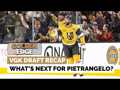 Knights recap NHL Draft, address Pietrangelo's future
