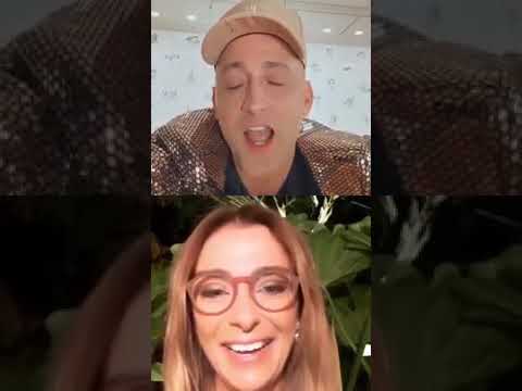 Live Completa: Paulo Gustavo e Mônica Martelli divertem fãs em live.