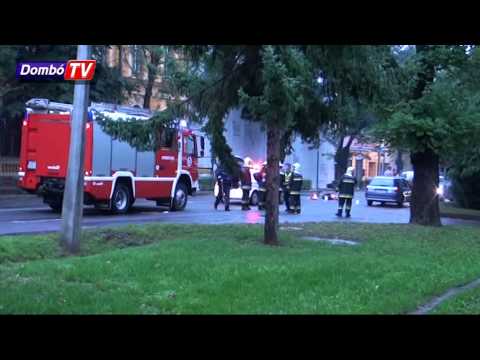 Közlekedési baleset Dombóváron