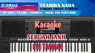 Download lagu Karaoke Sebuah Janji Evi Tamala Yamaha PSR s770 mp3