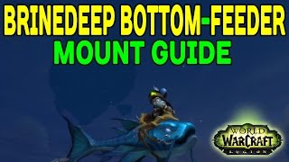 BRINEDEEP BOTTOM-FEEDER: Mount Guide (WoW LEGION) !!