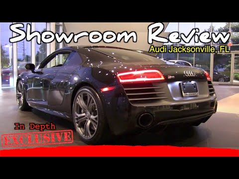 Exploring the Legendary Audi R8 V10 & V8 | In Depth Tour - Two Guys Review in Showroom at Audi Jax!!