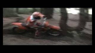 preview picture of video 'babis ktm exc-250 samos 4-2-2010 enduro motocross mx'