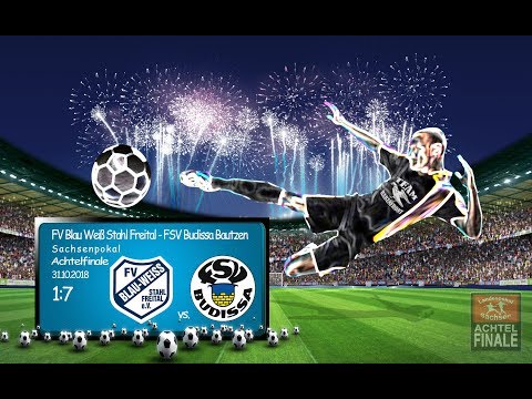 Achtelfinale / Sachsenpokal - (2018/19) / FV Blau Weiß Stahl Freital - FSV Budissa Bautzen  1:7