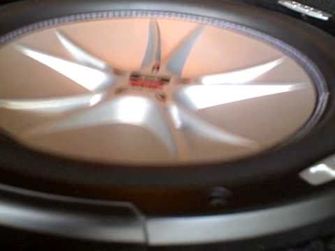 Sound Storm Lab subwoofer breakin it in