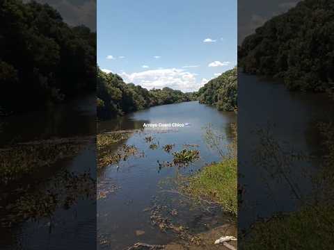 Zanja o Baden en A° Cuaró Chico , camino entre pueblo Cuaró y ruta 30 , dpto. Artigas 🇺🇾 . Videitos