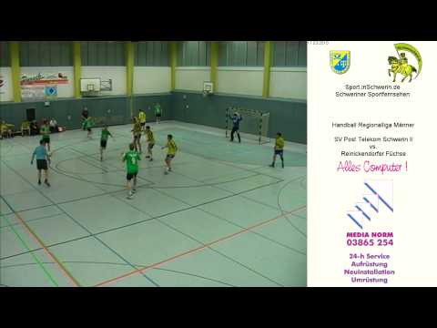 Handball Regionalliga Männer 26:30 SV Post Telekom Schwerin II vs. Reinickendorfer Füchse