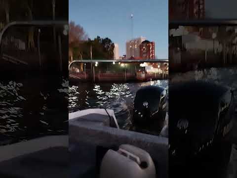 🌅 TIGRE AL ATARDECER 🇦🇷 | Navegando en LANCHA por el Delta 😍🚤 #Shorts