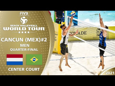 Varenhorst/van de Velde vs. Alison/Álvaro Filho - Full Match | 4* Cancun 2021 #2