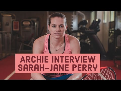 ARCHIE INTERVIEWS SQUASH LEGENDS Ft (Sarah-Jane Perry)