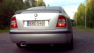 Catback výfuk Simons Škoda Octavia I 1.8T/1.9TDI mimo RS sedan/kombi (97-04) - homologace