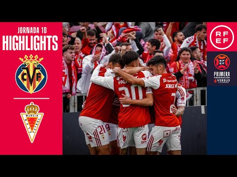 Resumen #PrimeraFederación | Villarreal CF “B” 0-1 Real Murcia CF | Jornada 10 | Temporada 2024/2025