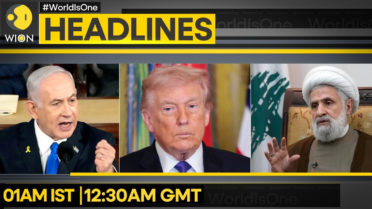 Hezbollah Chief: Won't Surrender to Israel | Israel: Fighter Jets Reaching Iran | WION Headlines