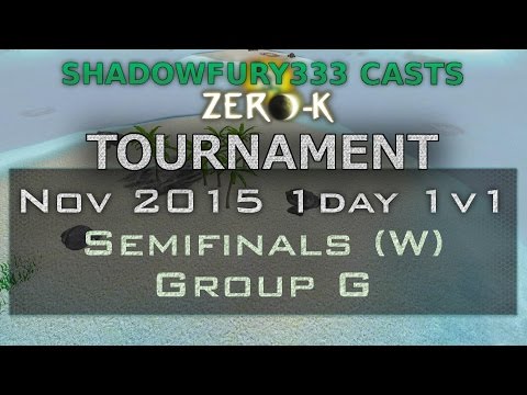 2015/12/12 1v1 Tournament - Semifinals (W) GoogleFrog vs Klon - Zero-K