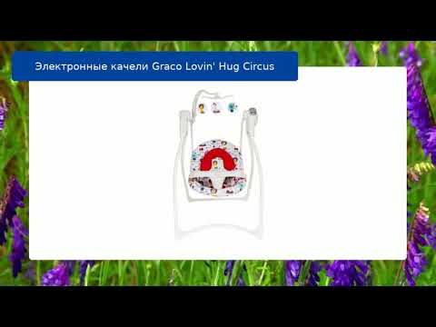 Электронные качели Graco Lovin' Hug Circus обзор