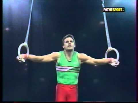 Jordan JOVTCHEV (BUL) rings - 2000 Glasgow Grand prix EF