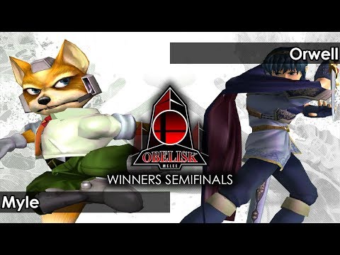 Melee: Myle (Fox) V Orwell (Marth) - Obelisk 94 Tournament SSBM