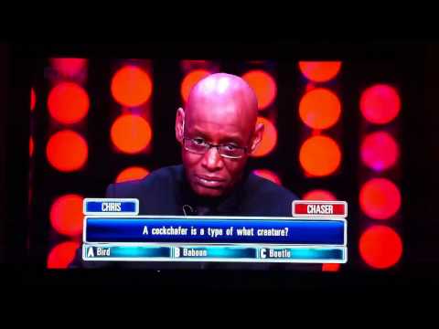 Funny question on The Chase