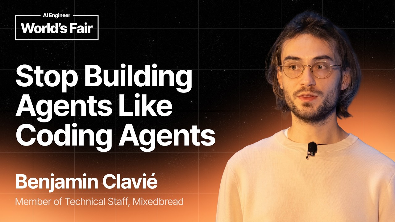 If we want them to do Knowledge Work, design them as Knowledge Agents - Benjamin Clavié, Mixedbread