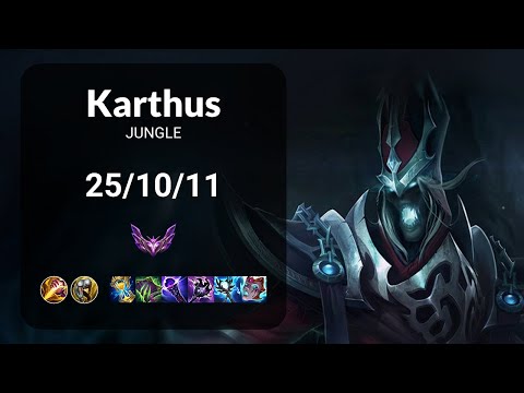 Karthus vs Graves JUNGLE - KR MASTER Patch 14.20