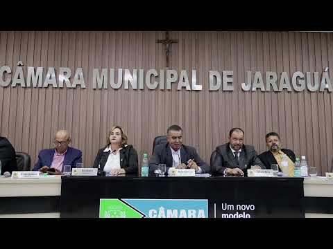 1ª Sessão Câmara Municipal Mês de abril de 2026 - Jaraguá Goiás