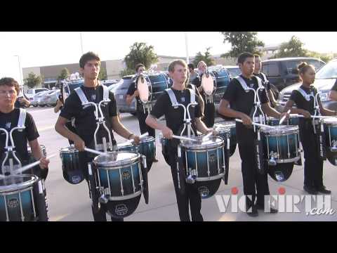 Blue Knights "In the Lot" : DCI 2013 Denton, TX : HD Footage!