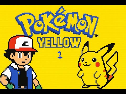 Let's Play Pokémon Yellow - Getting Started - PART 1