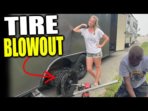 RV Trailer TIRE BLOWOUT We Could have Avoided