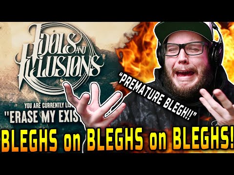 CAUGHT OFF GUARD! Idols and Illusions - Erase My Existence | REACTION!!