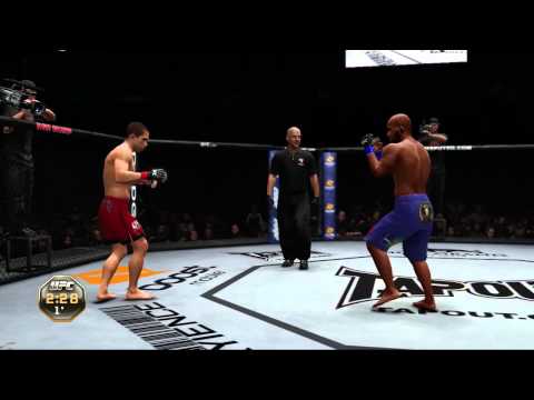 UFC 3 Undisputed Chris Cariaso vs Demetrious Johnson UFC 178 Simulation Demo Gameplay