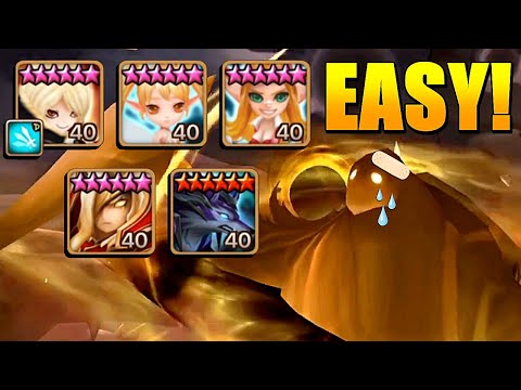 Lumel Dimension Predator Boss Farmable Team! What Rune To Choose? Easiest Boss? | Summoners War