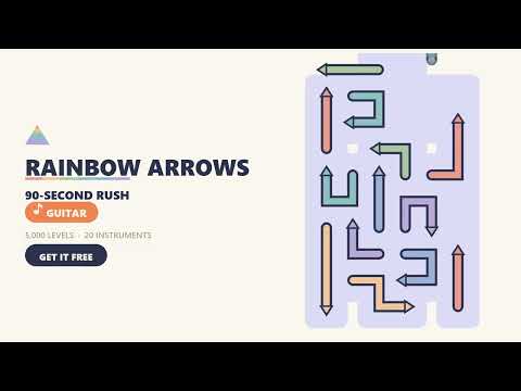 Rainbow Arrows: Arrow Puzzle video thumbnail