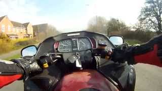 preview picture of video 'Bmw K75 ride from Saltbox Cafe Hatton to the Bubble inn GoPro'