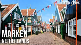 Marken, The Island Town Below Sea Level - 🇳🇱 Netherlands [4K HDR] Walking Tour