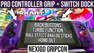 Nintendo Switch grip has a built-in dock 🤯 NEXIGO GRIPCON Unboxing & Demo