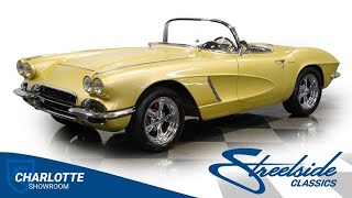 Video Thumbnail for 1962 Chevrolet Corvette Convertible