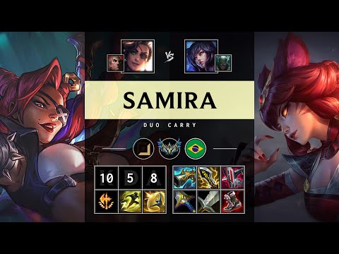 Samira ADC vs Ahri - BR Challenger Patch 25.17