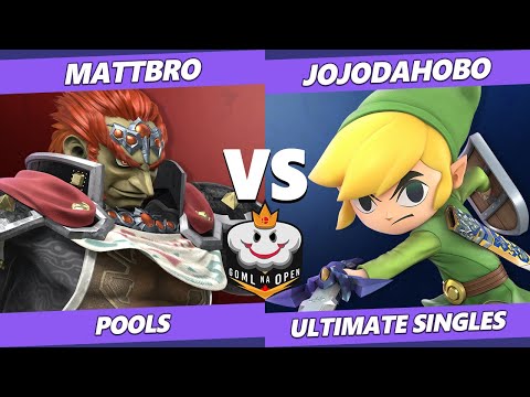 GOML NA Open West USA SSBU - MattBro (Ganondorf, Ike) Vs. JoJoDaHobo (Toon Link) Ultimate Pools