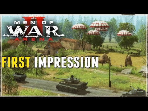 FIRST IMPRESSIONS - Men of War 2: ARENA - Multiplayer Gameplay